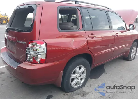 2002 Toyota Highlander V6 from USA, damaged, VIN JTEHF21AX20043621